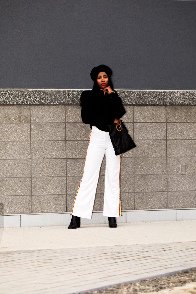White Jogger Pants