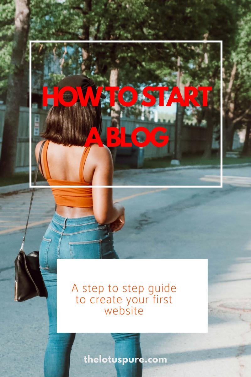 How To Start A Blog