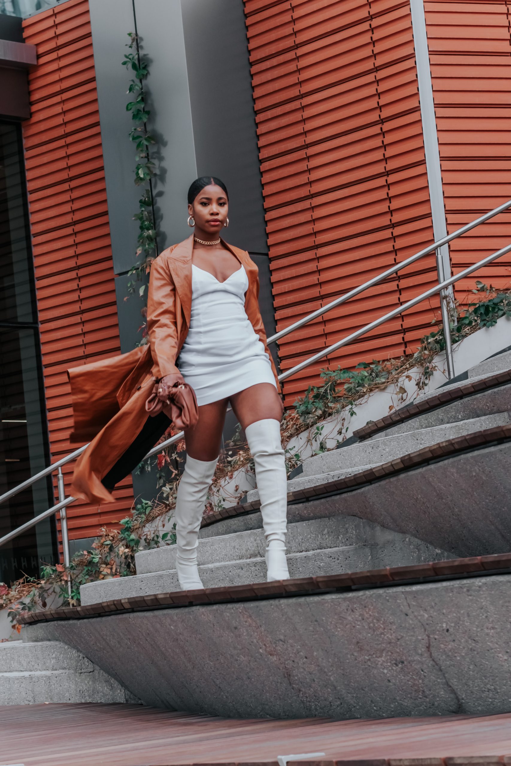 How to style white boots for fall